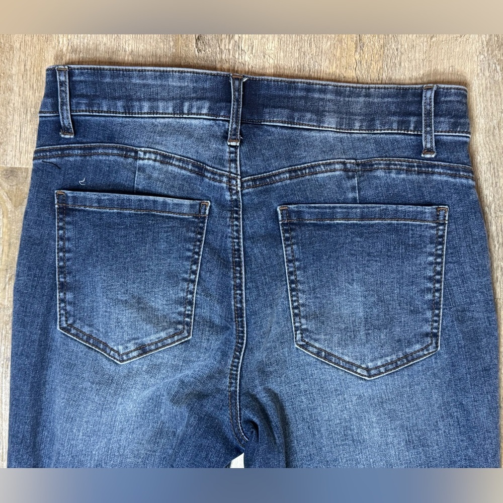 White House Black Market Skinny Classic 5-pocket Denim Blue Jeans, Size 6R - Picture 7 of 9